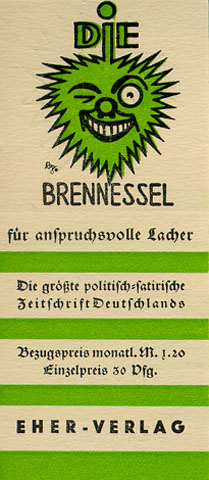 Brennessel bookmark