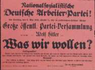 1920 Nazi Poster