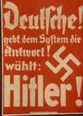 Hitler Election Poster