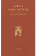Corpus Christianorum Continuatio Mediaevalis (CCCM 53C)