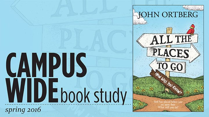 All the Places to Go Book study banner
