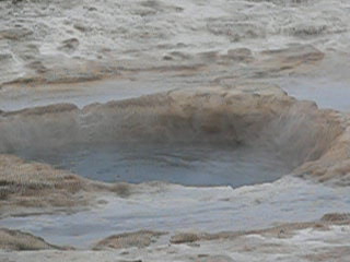 Strokkur About to Blow