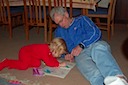 Coloring with Grandpa