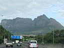 Driving to Table Mountain