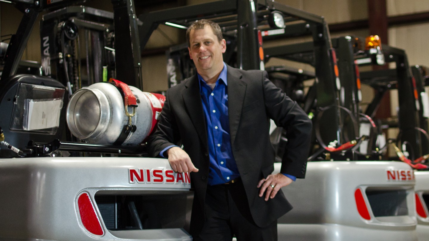Forklift designer sees importance of his product