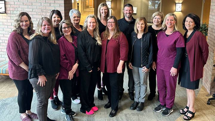 The staff members of Health Services.